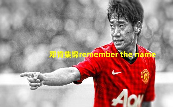 邓肯集锦remember the name